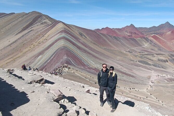 Rainbow Mountain Tour at 7:00 a.m 2024 - The Hike Up Rainbow Mountain: Gradual Climb, Then the Last Push