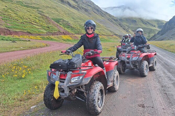 Red Valley and Rainbow Mountain in Quad Bikes - The Red Valley to Rainbow Mountain hike (40 minutes, moderate pace)