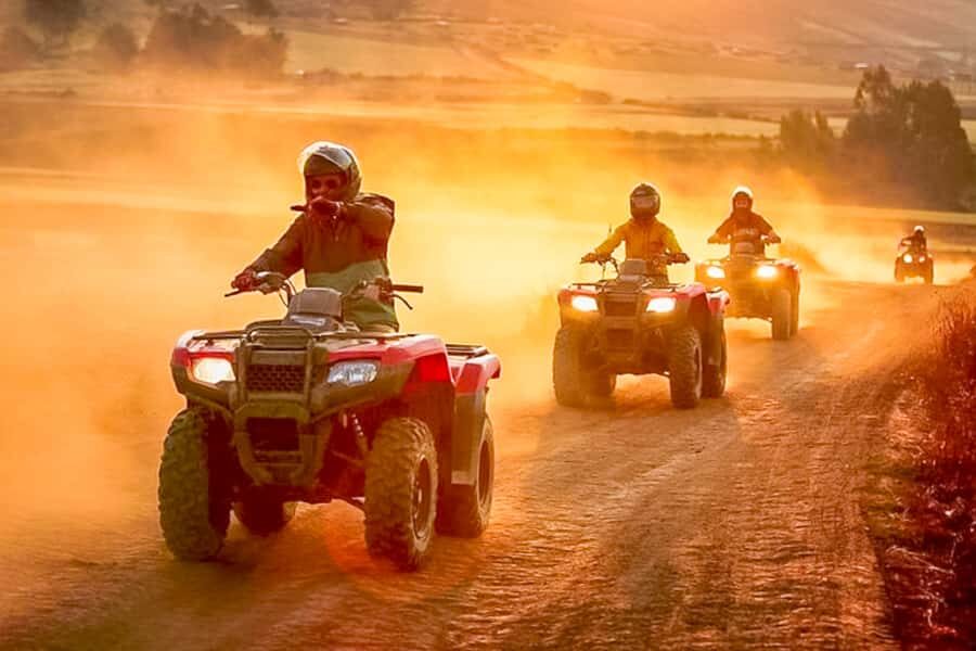 Sacred Valley: Huaypoo Lagoon and Maras by Quad Bike - ATV - Cruz Pata quad bike training: the 15 minutes that set your confidence