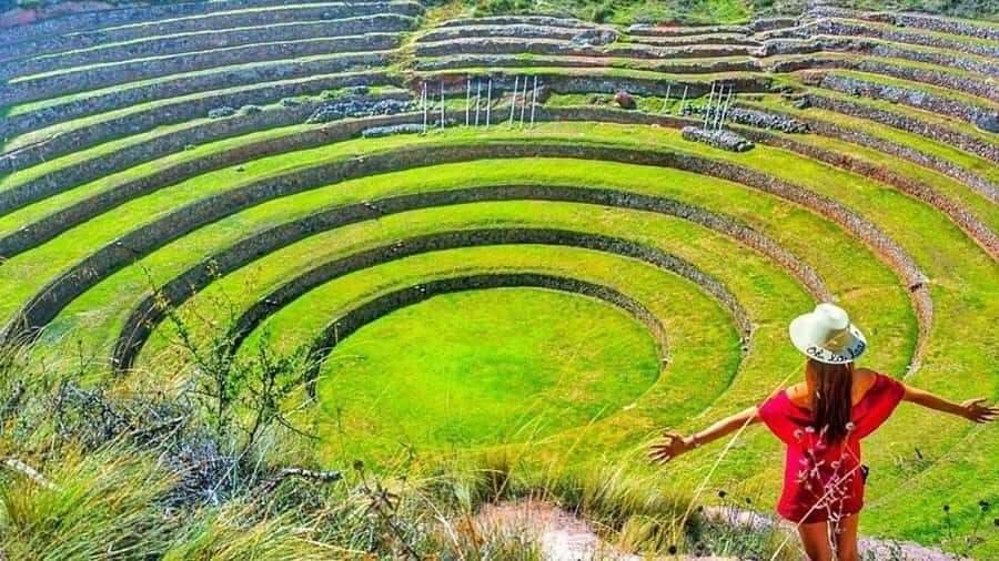 Super Sacred Valley with Transfer to Ollantaytambo - Chinchero at 3,780 meters: colonial church art and Andean fabric culture