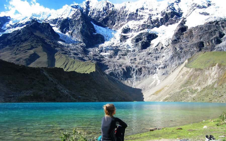 Trek to Humantay Lake from Cusco - Camino Real altitude gain: the uphill that starts before the hike