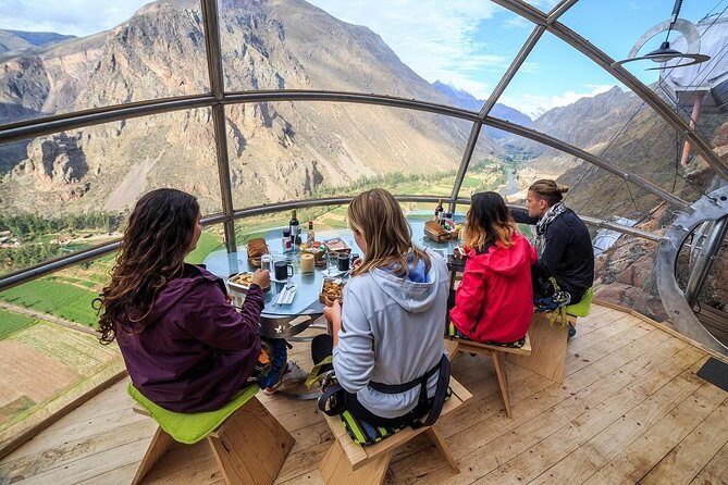 Via Ferrata & Zip Line at the Sacred Valley with lunch - Back down via zip lines: the 700m moment