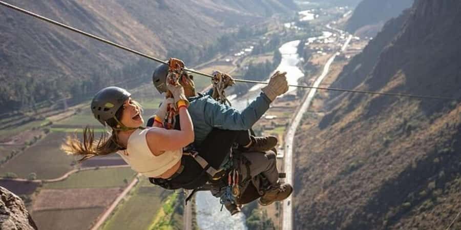 Zipline over the Sacred Valley Trip - The 4 ziplines: cable-by-cable over the Sacred Valley
